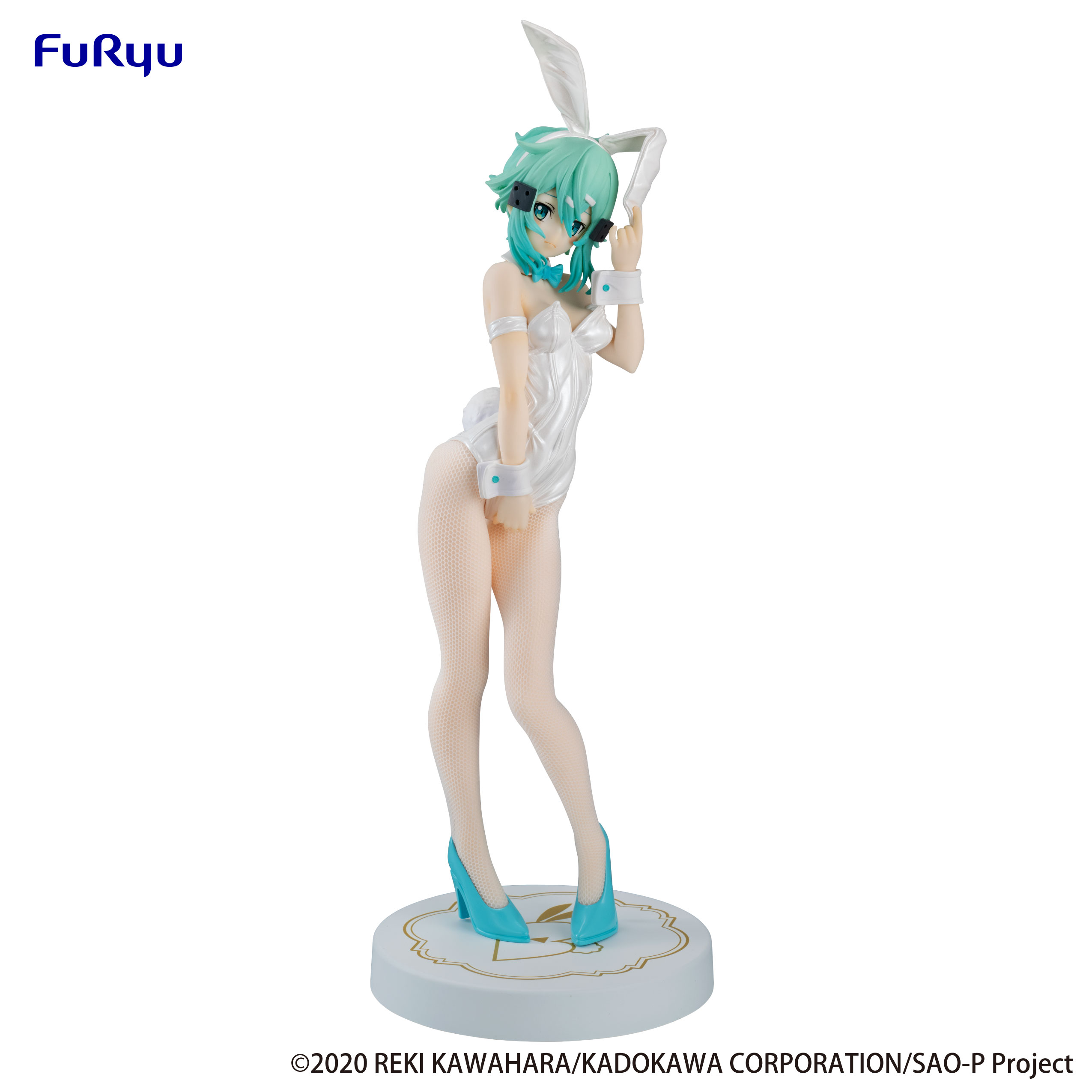 Furyu Sinon White Pearl Ver. BiCute Bunnies Figure " Sword Art Online