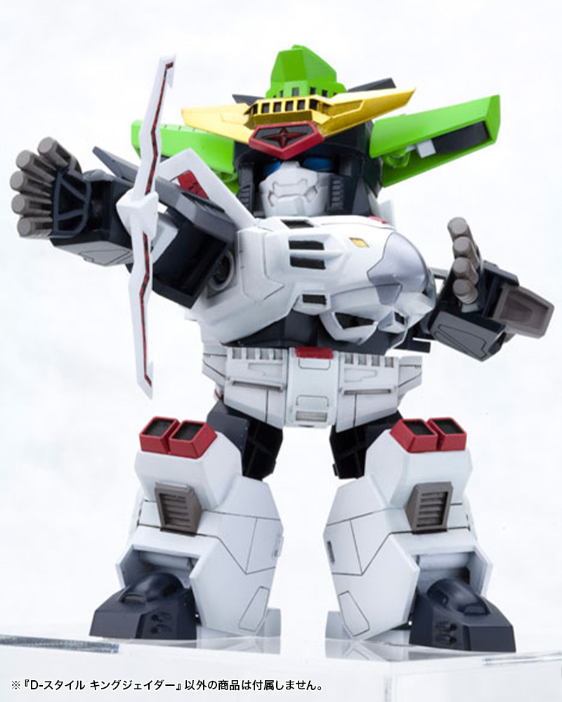 Kotobukiya D-Style King J-Der "The King of Braves GaoGaiGar" Model Kit