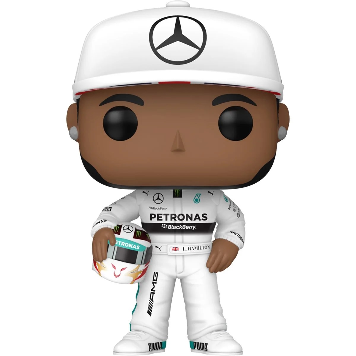 Funko POP! Racing: Formula 1 Lewis Hamilton with Helmet (Mercedes AMG Petronas)