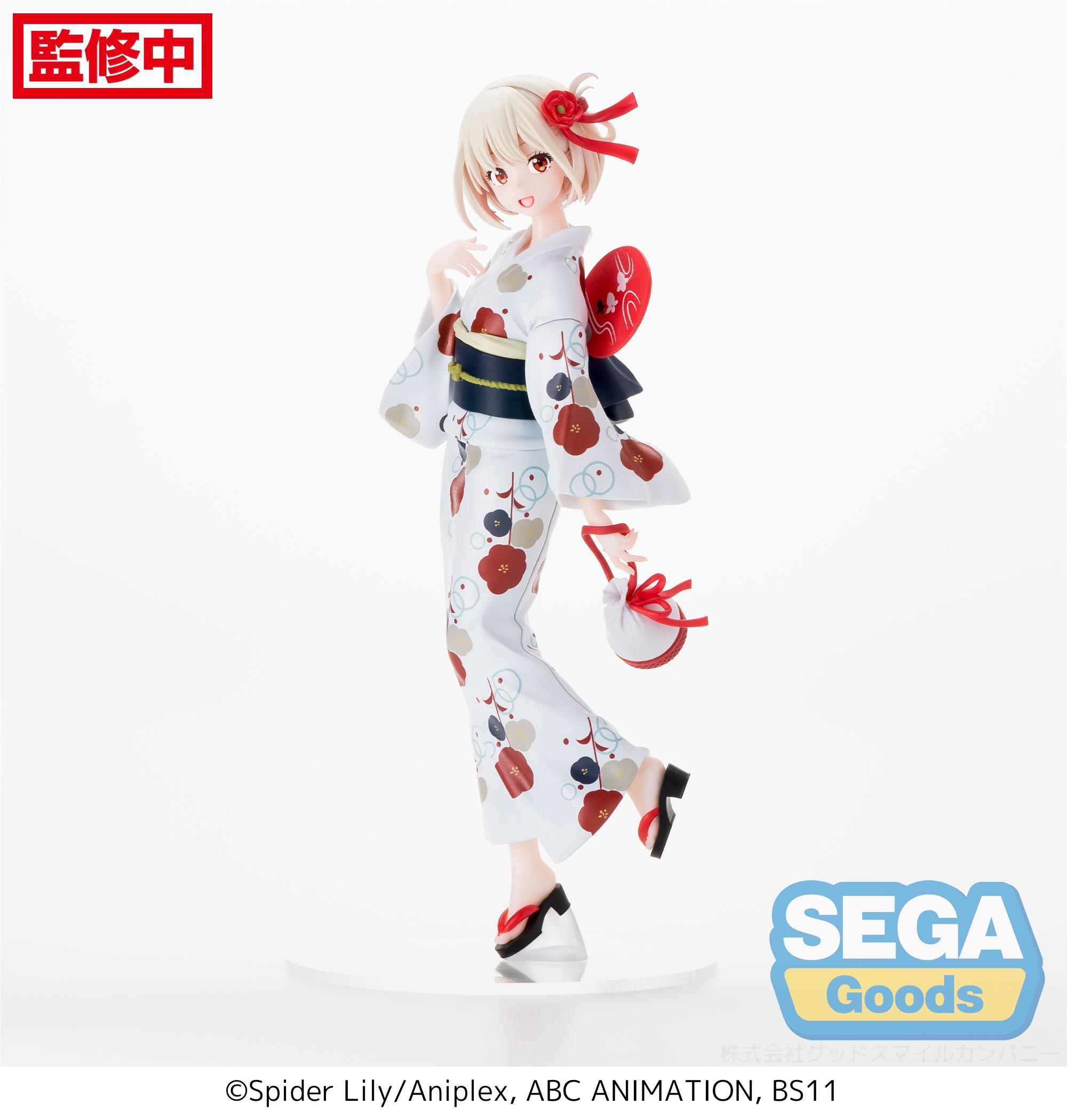 SEGA Luminasta Chisato Nishikigi Going Out in a Yukata  "Lycoris Recoil " Figure