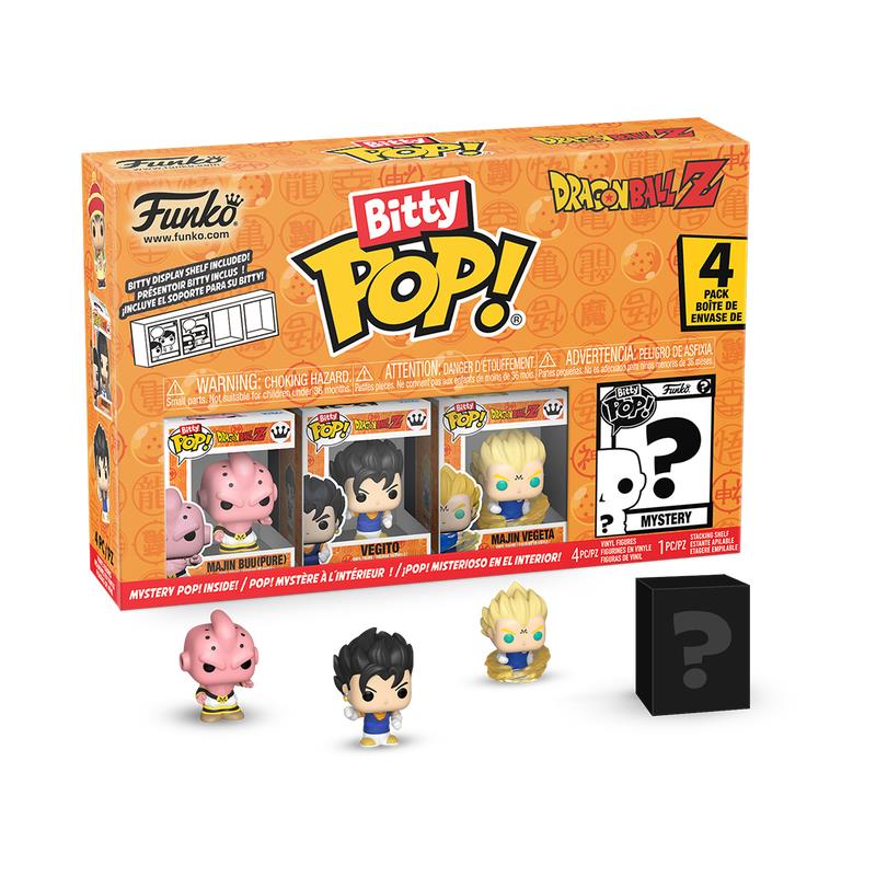 Funko Bitty POP: DBZ- Kid Buu 4PK