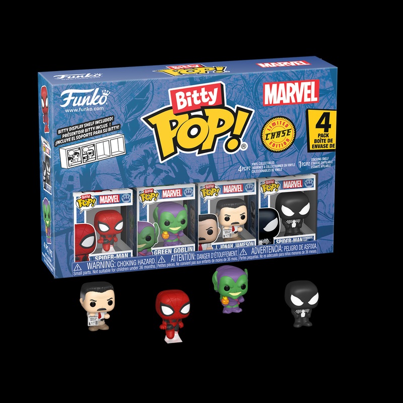 FUNKO Bitty POP: SM- Spider-Man 4pk