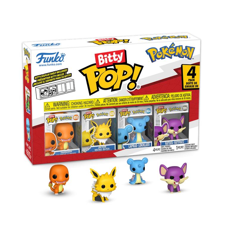 FUNKO Bitty POP: Pokemon- Charmander 4PK