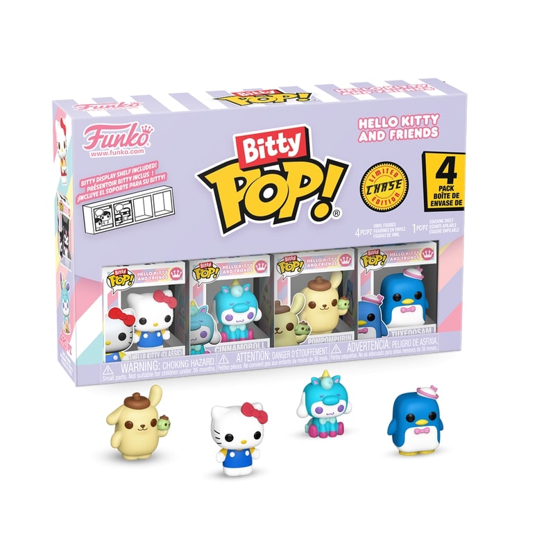 FUNKO Bitty POP: Sanrio- Hello Kitty 4pk