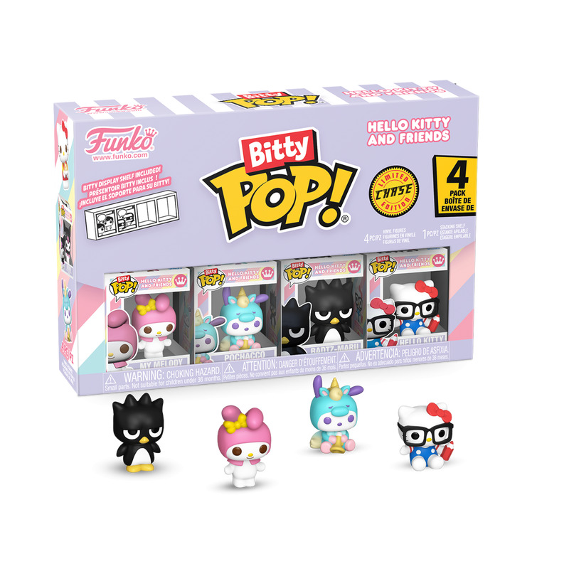 FUNKO Bitty POP : Sanrio - My Melody, lot de 4