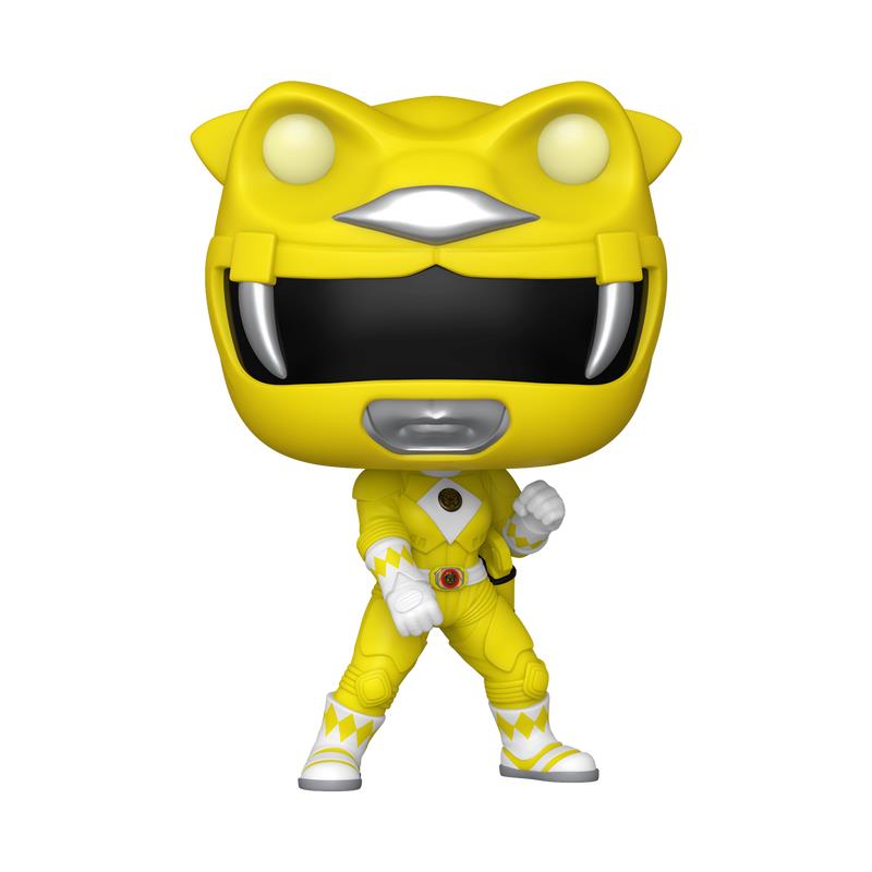 Figurine FUNKO POP Films : Ranger jaune (Power Rangers : Le film)