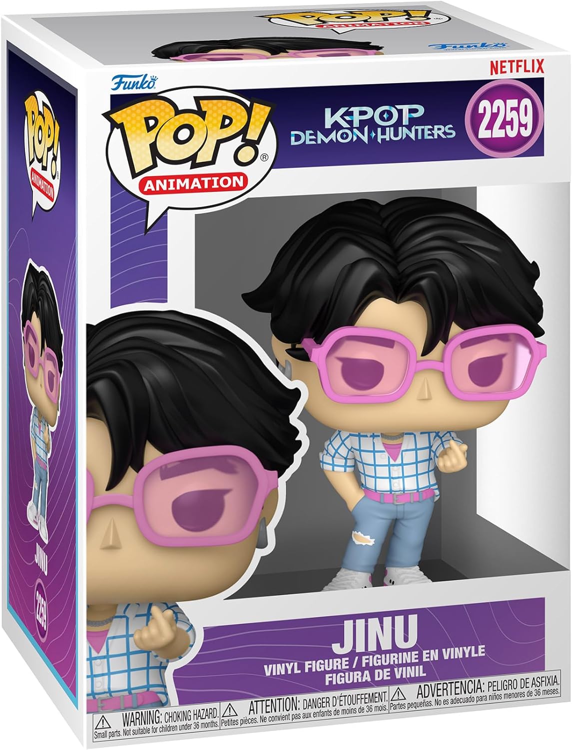 Funko Pop! Animation: Kpop! Demon Hunter - Jinu w/CH