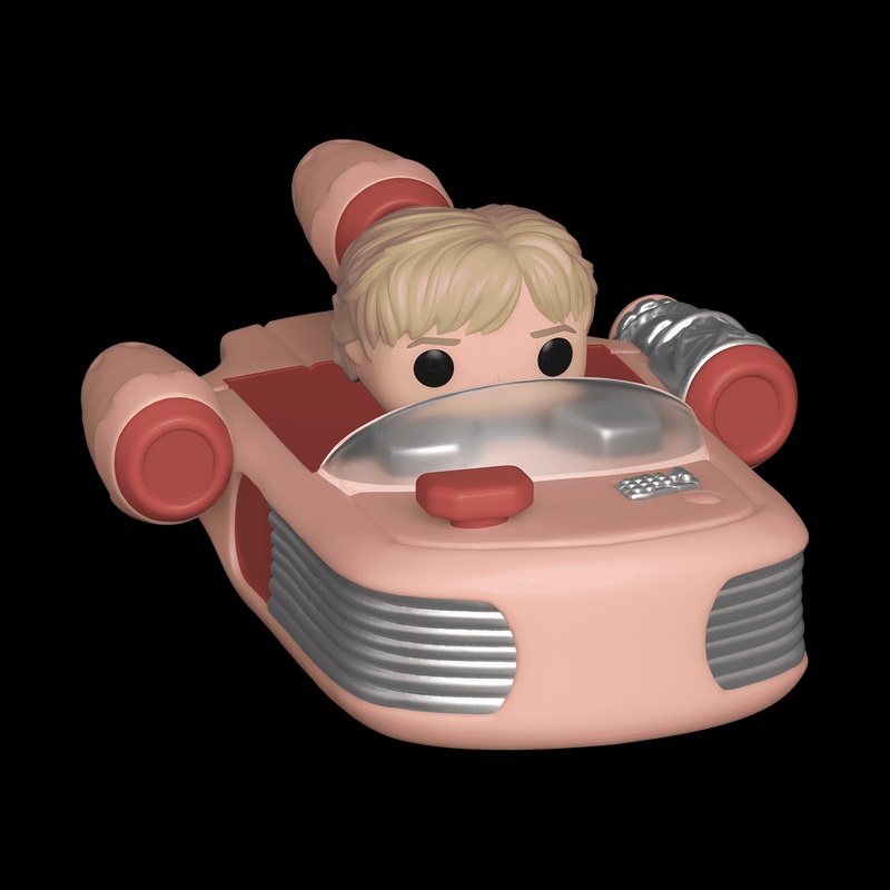 FUNKO Bitty POP Ride: SW- Speeder w/Luke