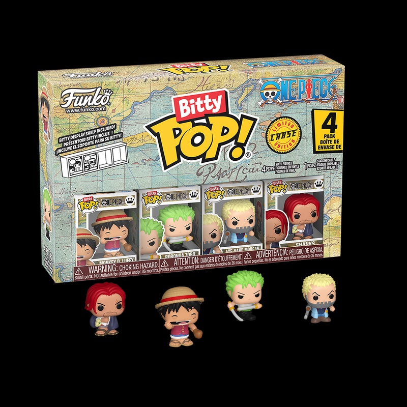 FUNKO Bitty POP: One Piece- Luffy 4pk
