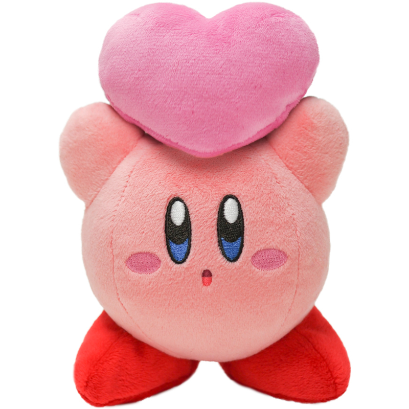 Peluche Nintendo Kirby Heart 5" - Peluche à collectionner