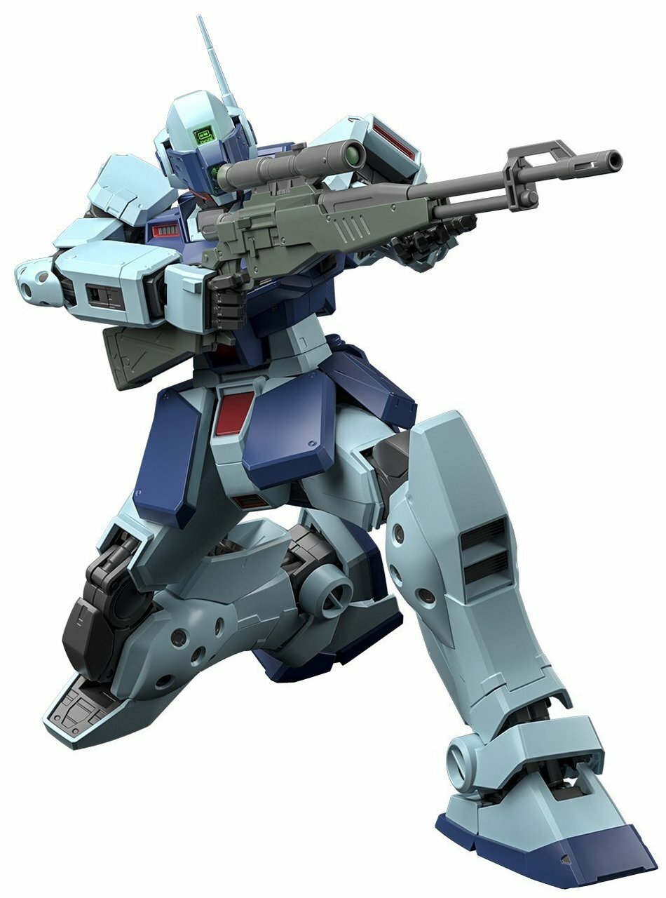 BANDAI Hobby MG 1/100 GM Sniper II "Mobile Suit Gundam 0080" Kit de modélisation