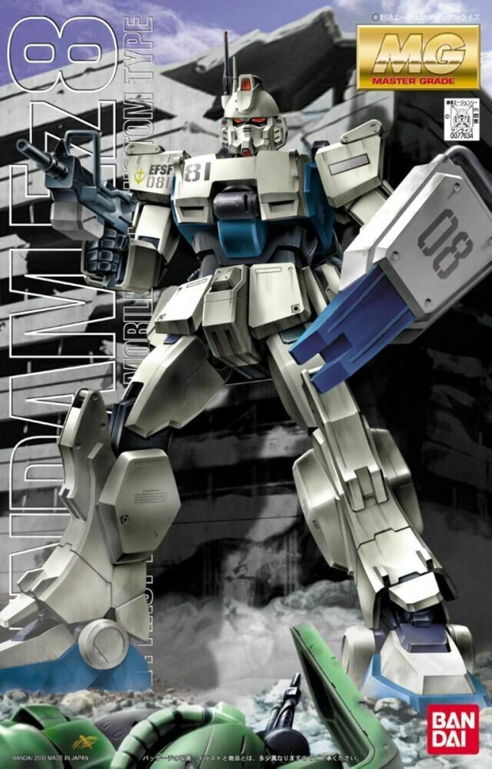 BANDAI Hobby MG 1/100 Gundam EZ8 "Gundam 08th MS Team'