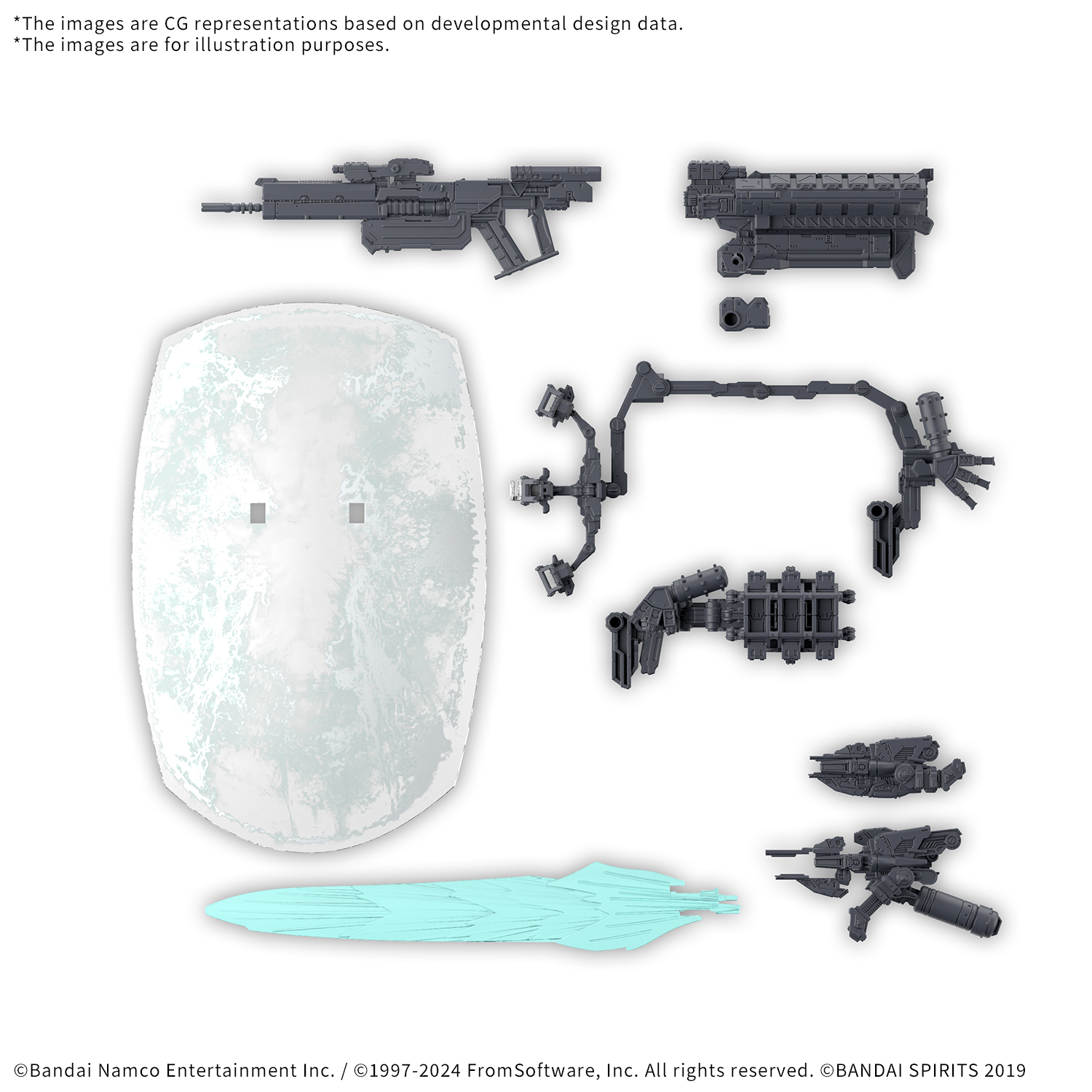 BANDAI HOBBY 30MM OPTION PARTS