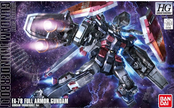BANDAI Hobby HGTB 1/144 Full Armor Gundam (Gundam Thunderbolt Anime Co