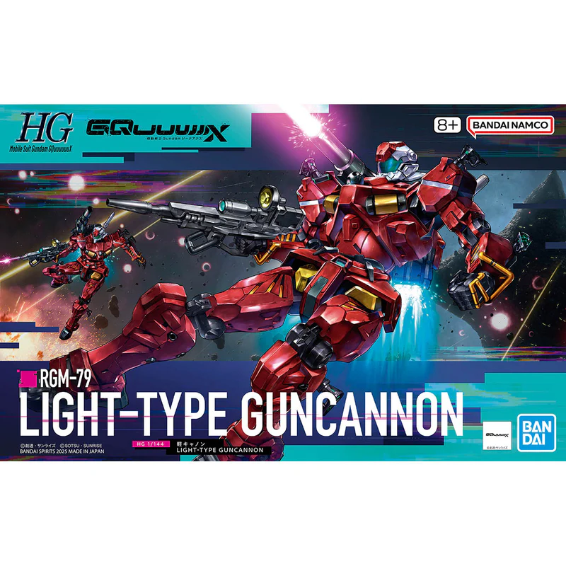HG 1/144 Light-type Guncannon GQuuuuuuX
