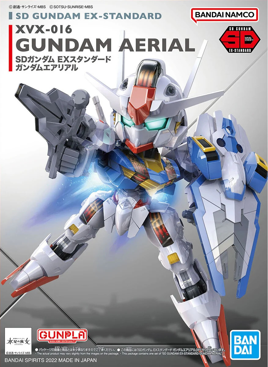 BANDAI SD Gundam EX-Standard AERIAL Model kit