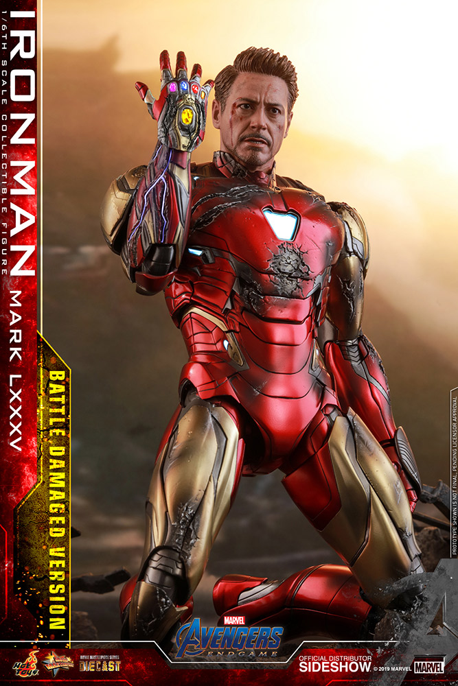 Hot Toys Avengers: Endgame Iron Man Mark LXXXV (Battle Damaged Ver.)