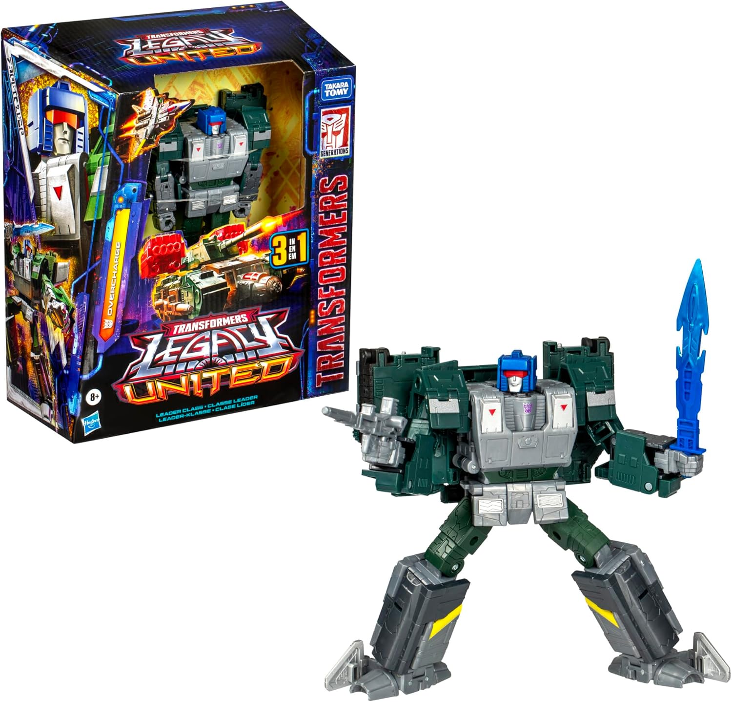 Hasbro Transformers Legacy United Leader Class Overcharge