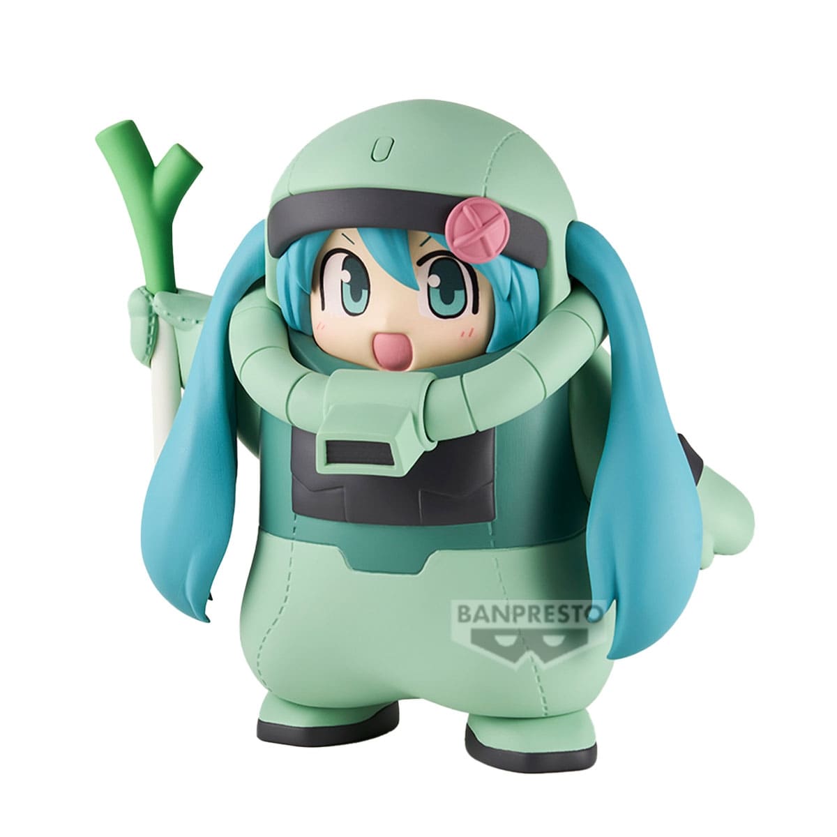 BANDAI BANPRESTO GUNDAM 45th×HATSUNE MIKU FIGURE ZAKU COSTUME