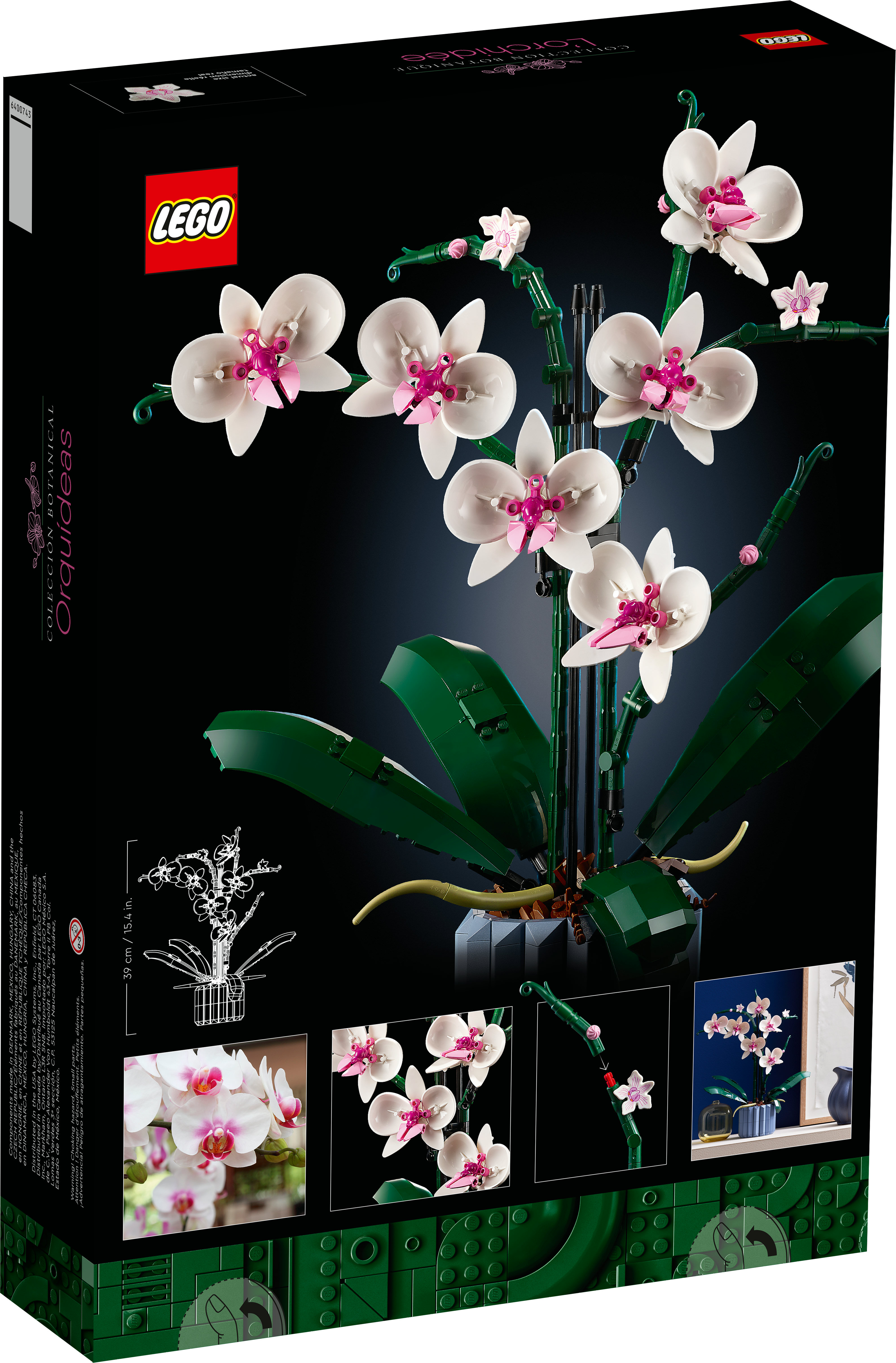 LEGO Icons 10311 Plante et fleurs d'orchidée