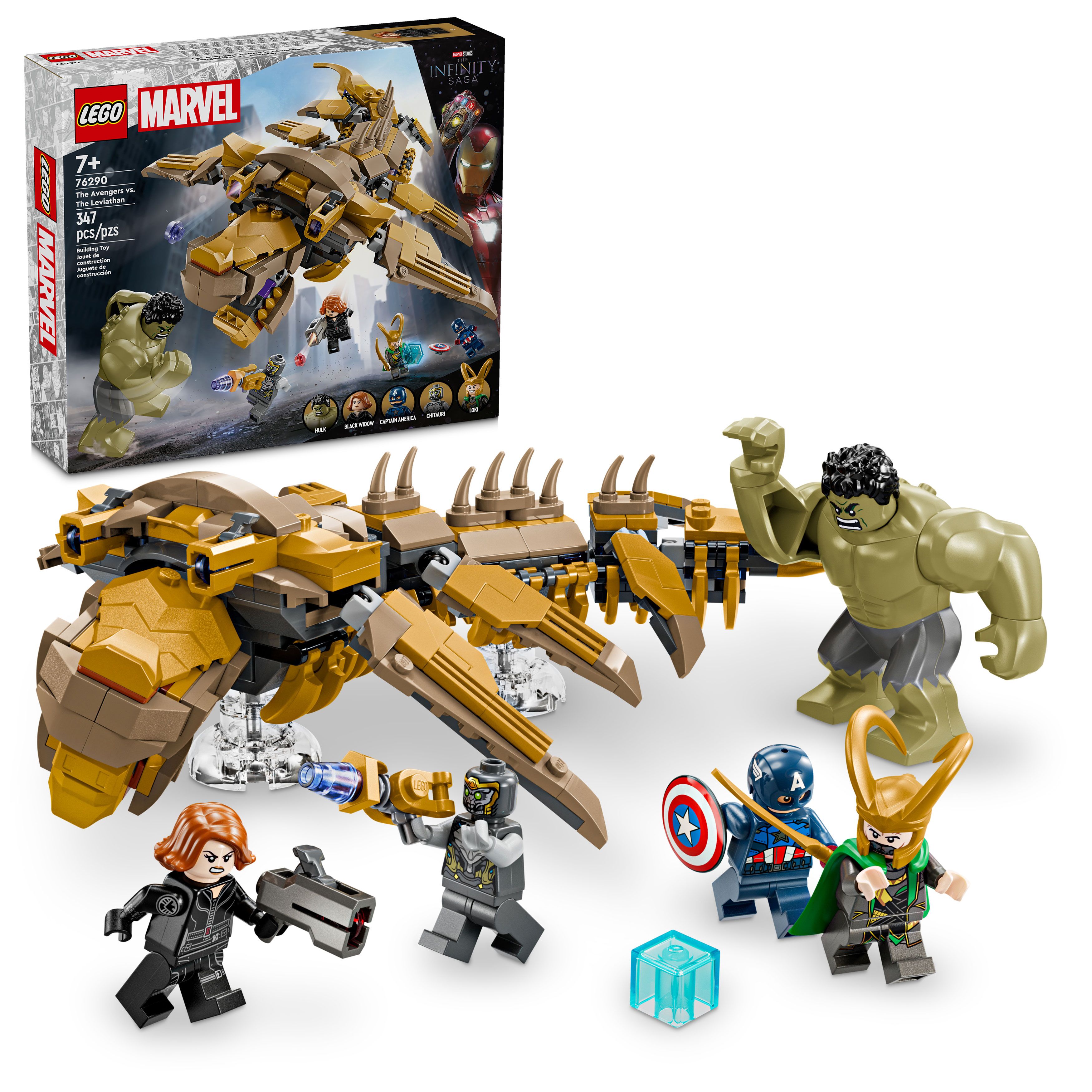 LEGO Marvel Les Avengers contre le super-héros Léviathan 76290