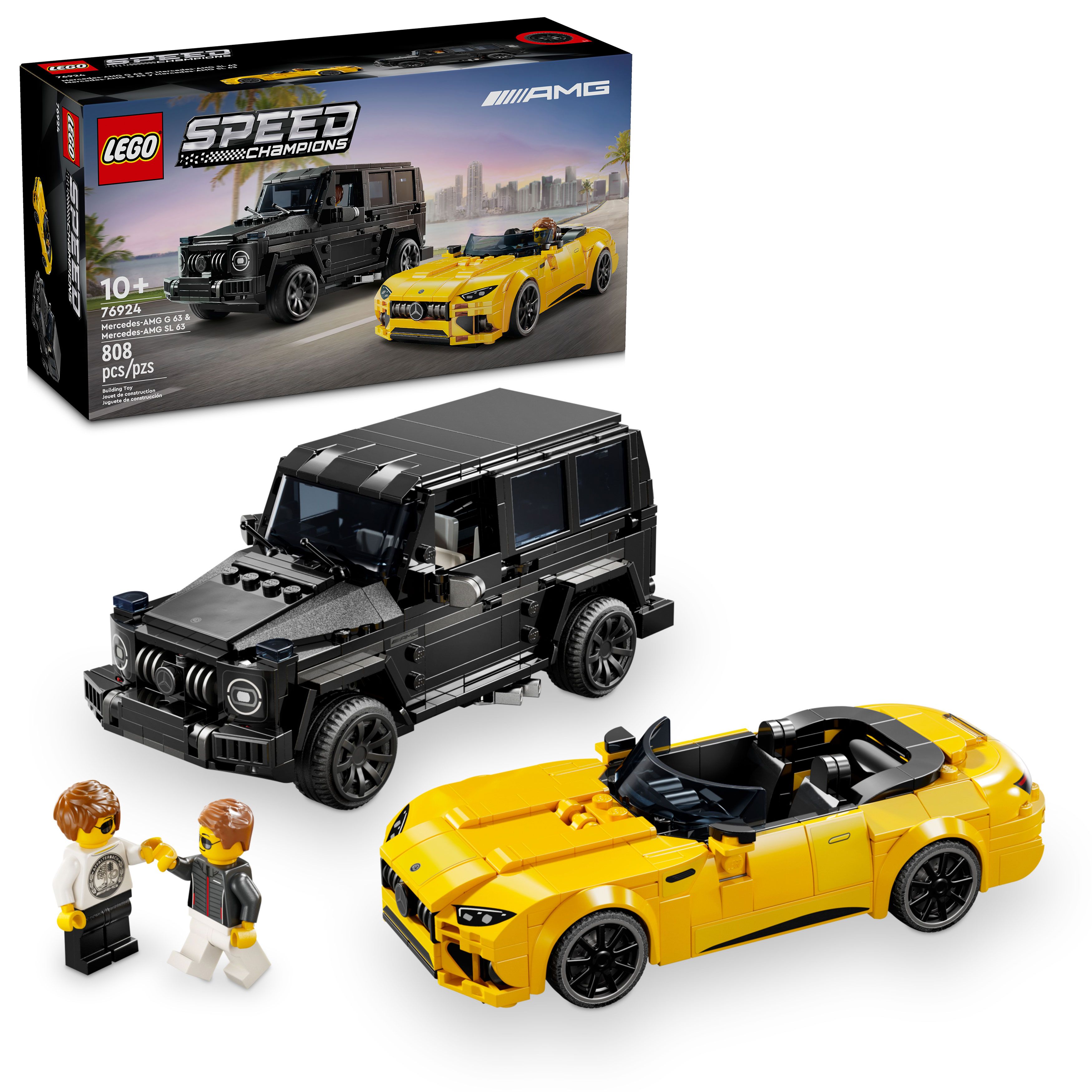 LEGO Speed ​​Champions Mercedes-AMG G 63 et Mercedes-AMG SL 63 76924
