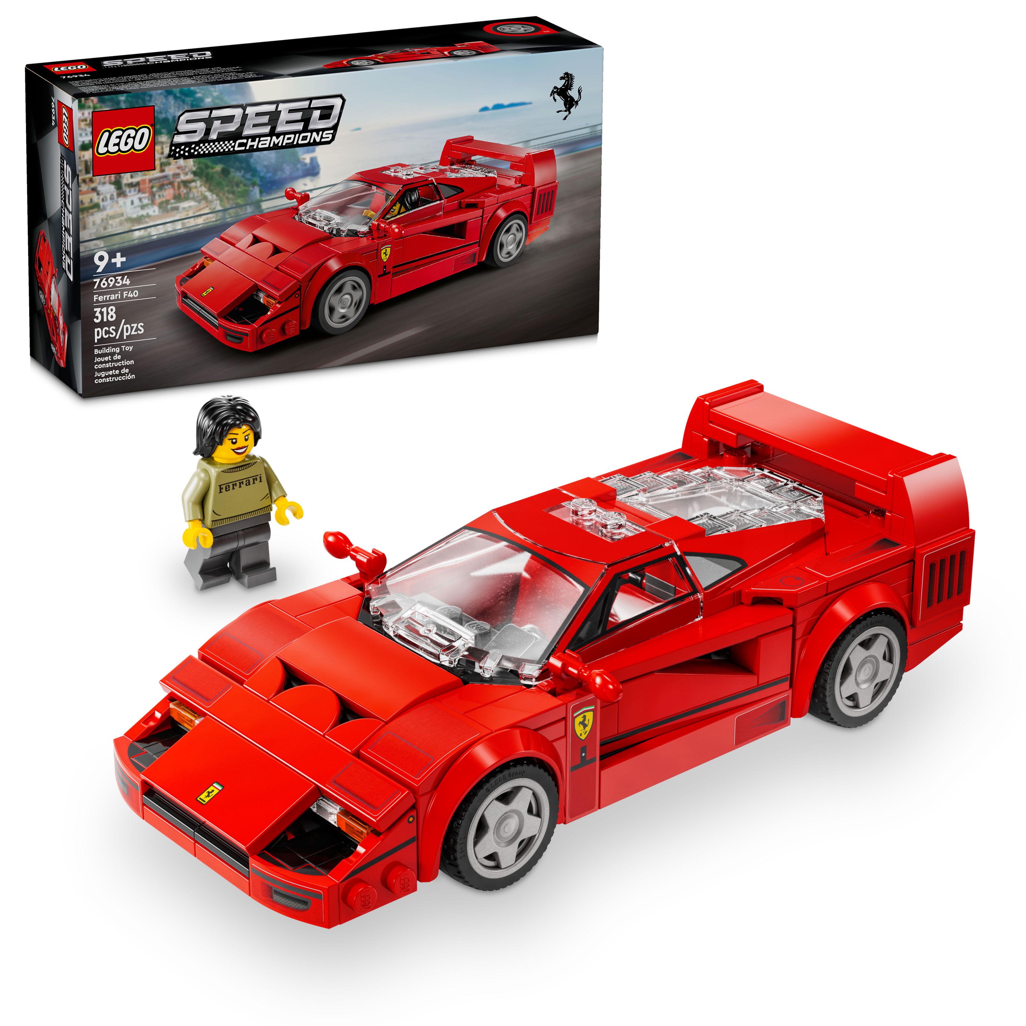 LEGO Speed ​​Champions Ferrari F40 Supercar Ensemble de construction 7