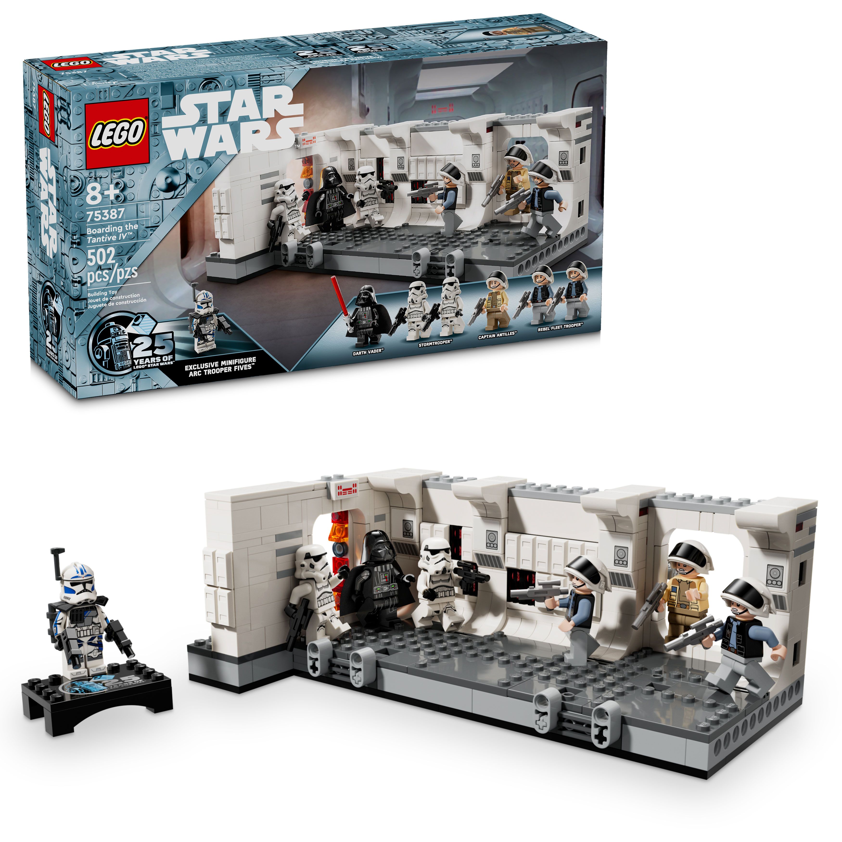 Ensemble LEGO Star Wars L’embarquement à bord du Tantive IV 75387