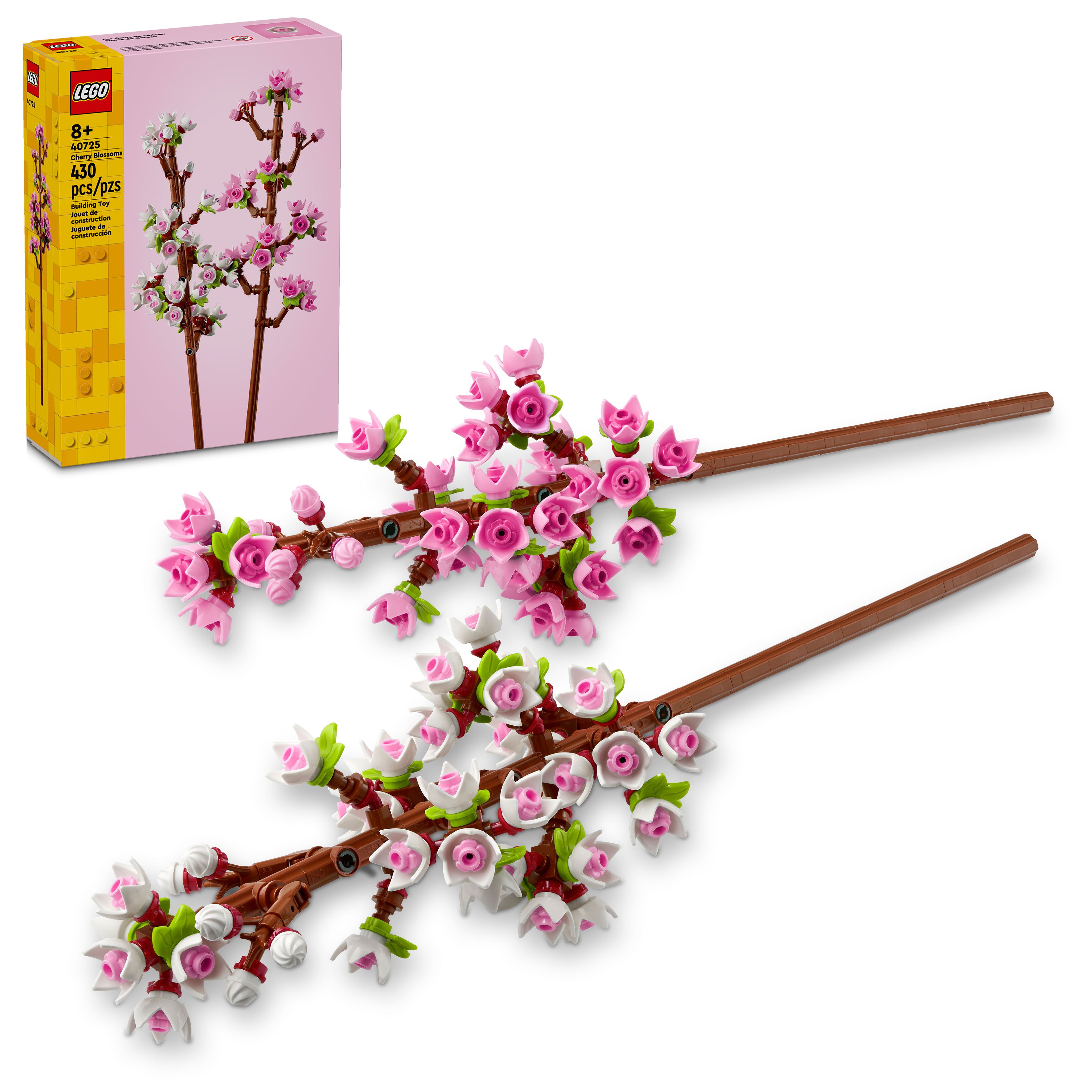 LEGO Cherry Blossoms Celebration Gift, White and Pink Cherry Blossom 4
