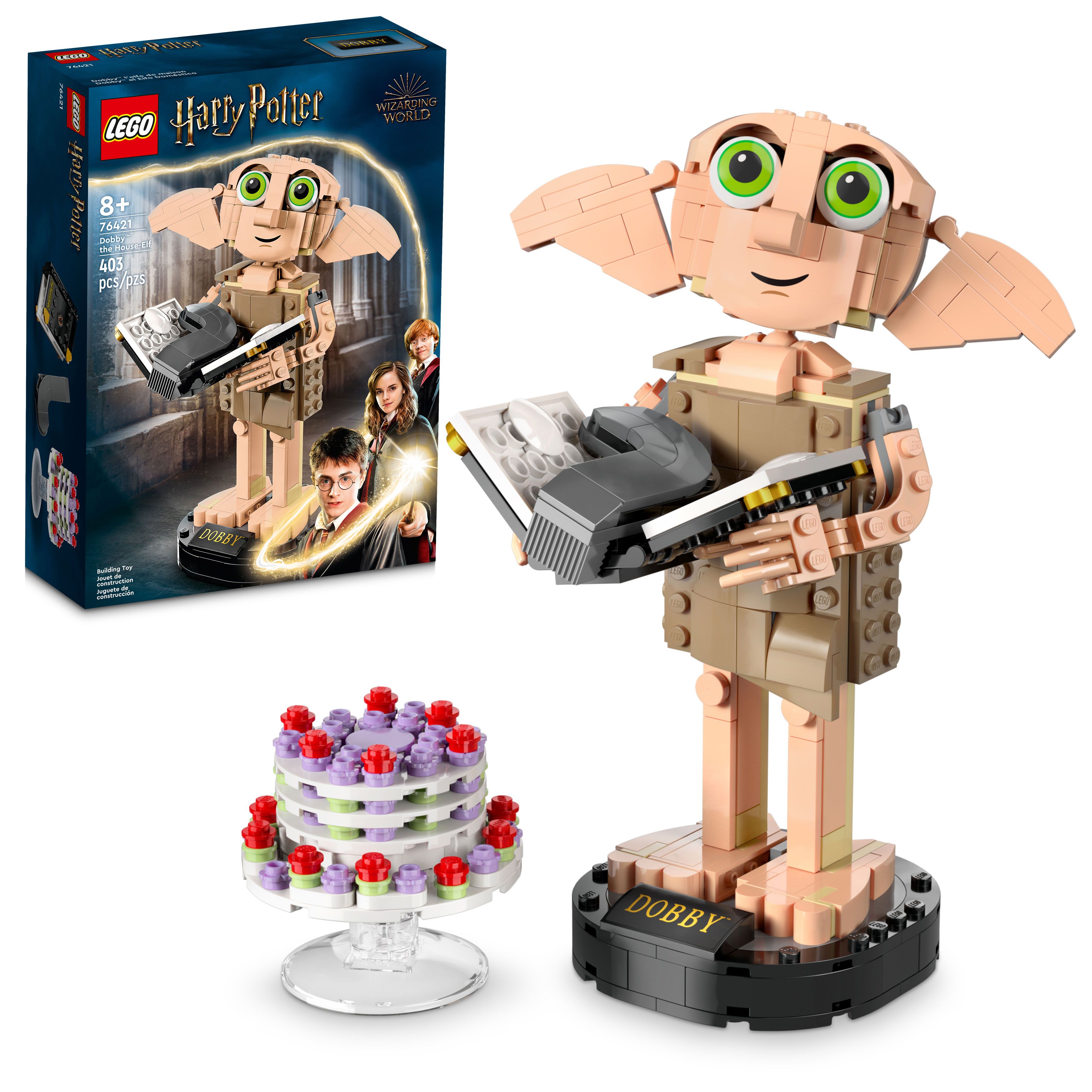 LEGO Harry Potter Dobby l’elfe de maison 76421 Ensemble de jeu de con