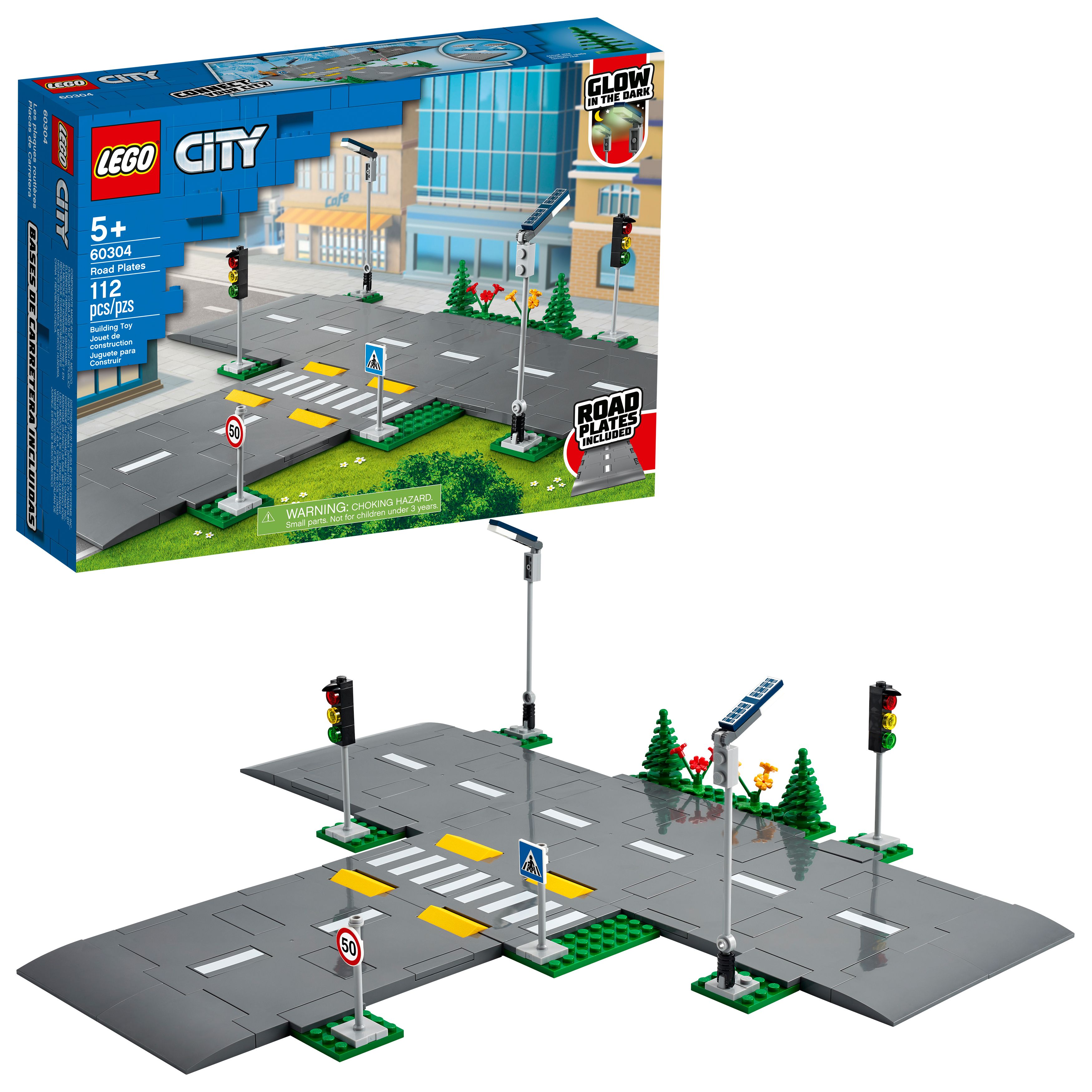 LEGO City Les plaques routières 60304 Ensemble de construction (112 pi