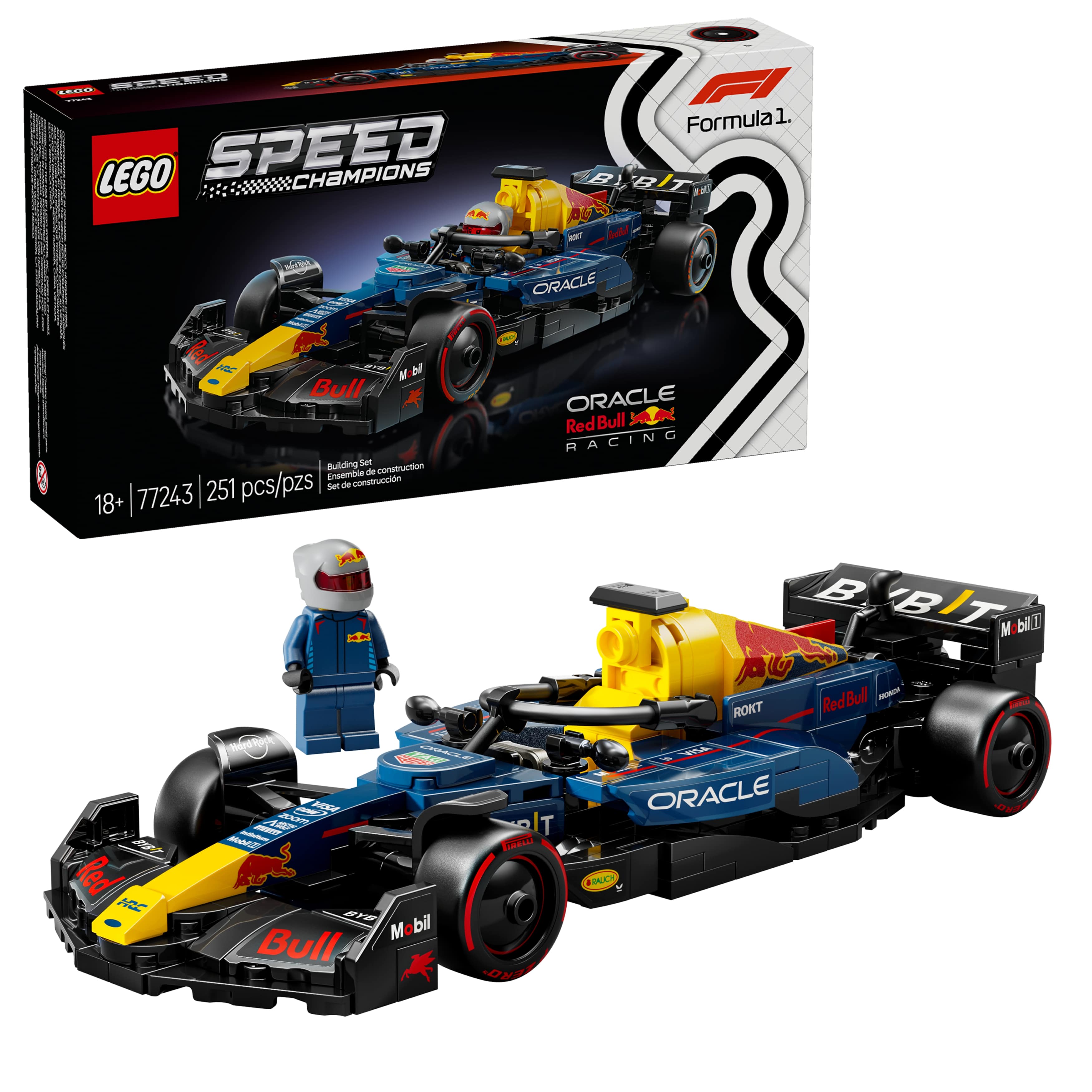 LEGO Speed Champions Voiture de course Oracle Red Bull Racing RB20 F1