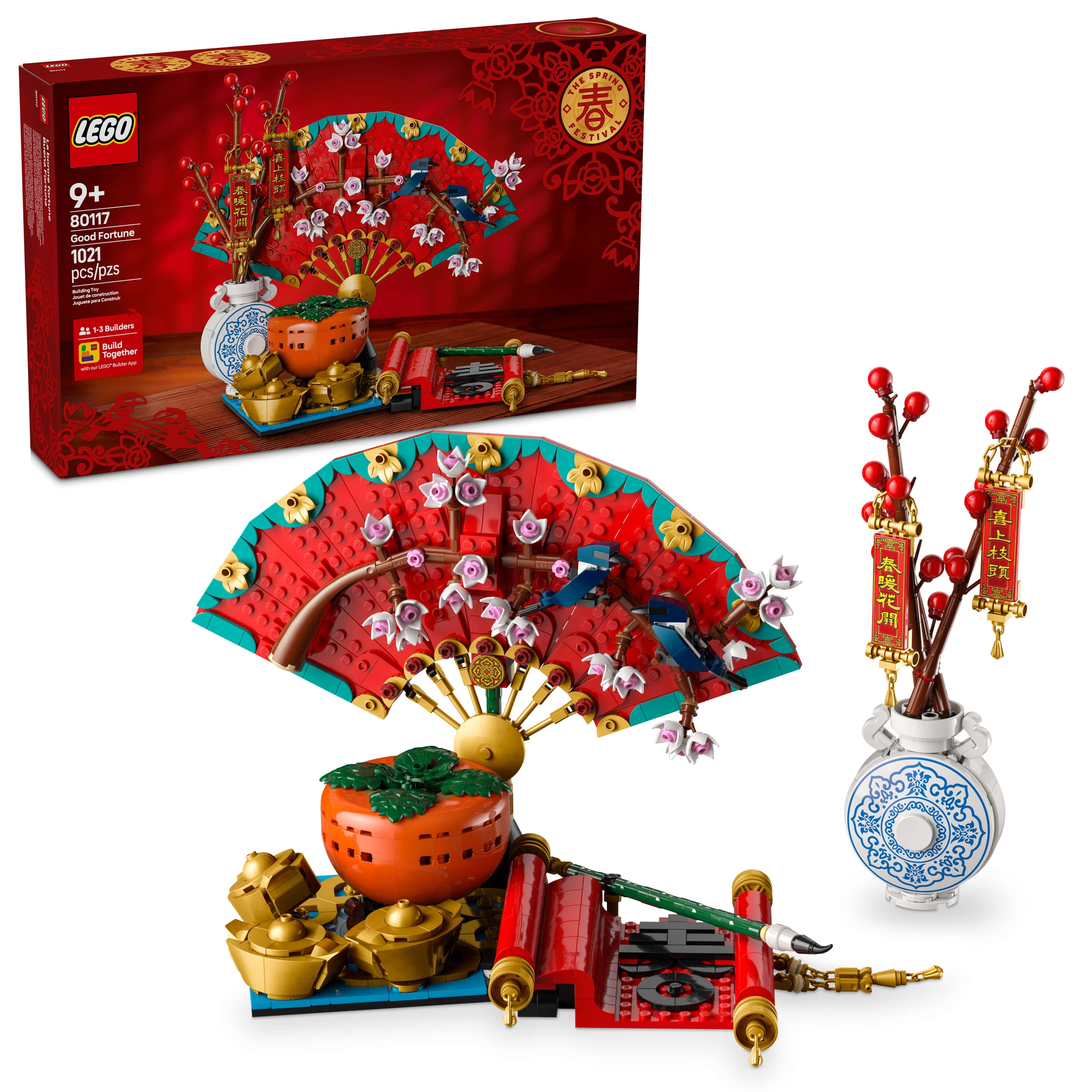 LEGO Spring Festival Good Fortune Building Toy 80117