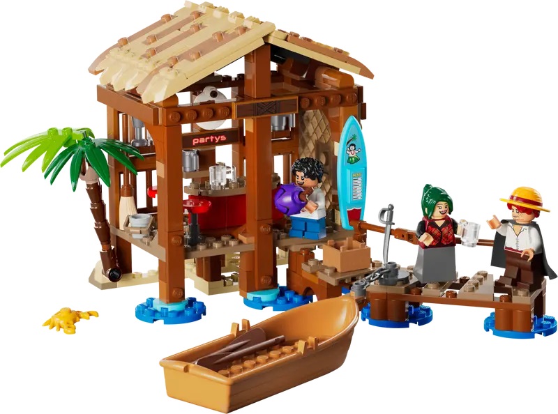 LEGO One Piece : La cabane du village du moulin à vent 75636