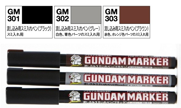 Mr Hobby Gundam Marker Gray (POUR TYPE)