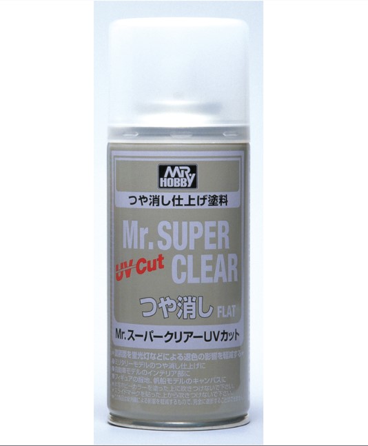 Mr Hobby GSI Mr Super Clear UV Cut Flat