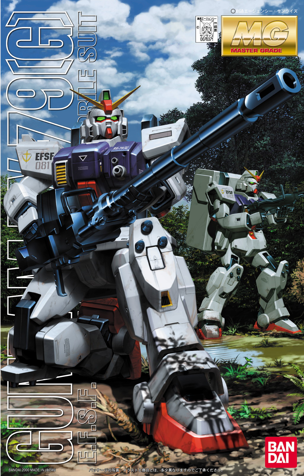 BANDAI MG 1/100 GUNDAM RX-79G