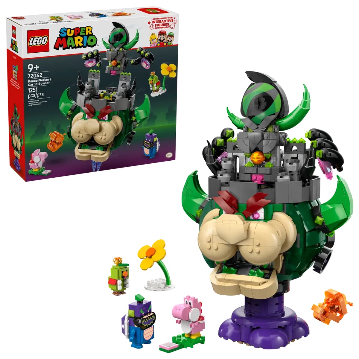 LEGO Super Mario: Prince Florian & Castle Bowser 72042