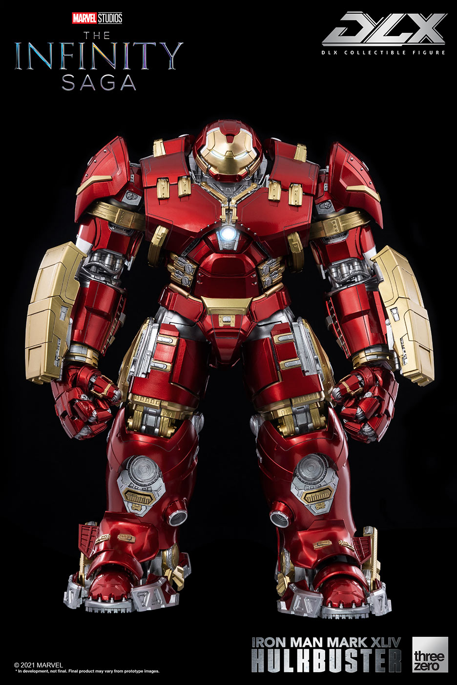 Threezero Marvel Infinity Saga Iron Man Mark 44 Hulkbuster DLX Action Figure