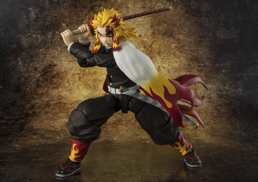 BANDAI TAMASHII NATIONS S.H.Figuarts Kyojuro Rengoku DEMON SLAYER