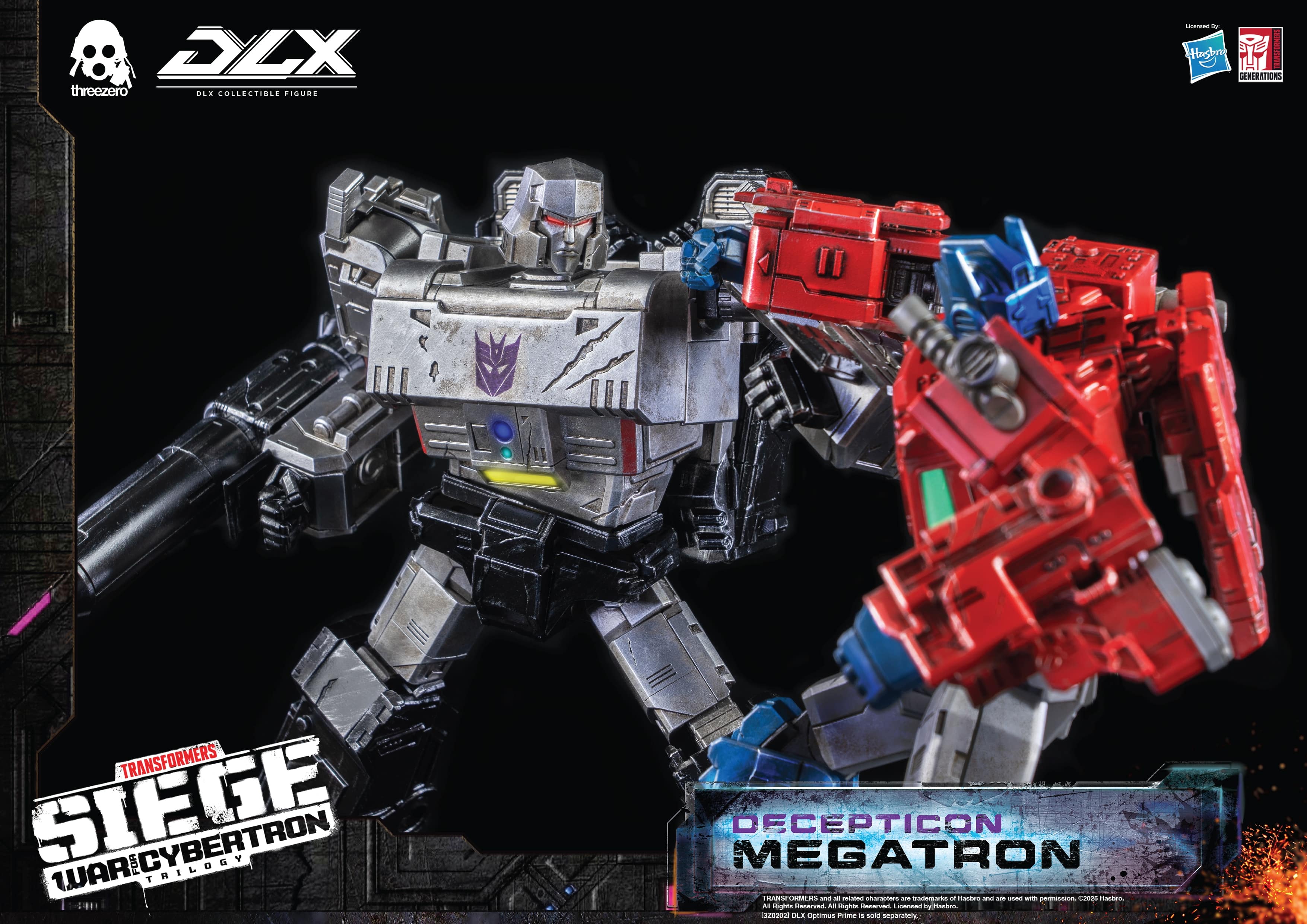 Threezero Transformers: War for Cybertron Trilogy - DLX Megatron