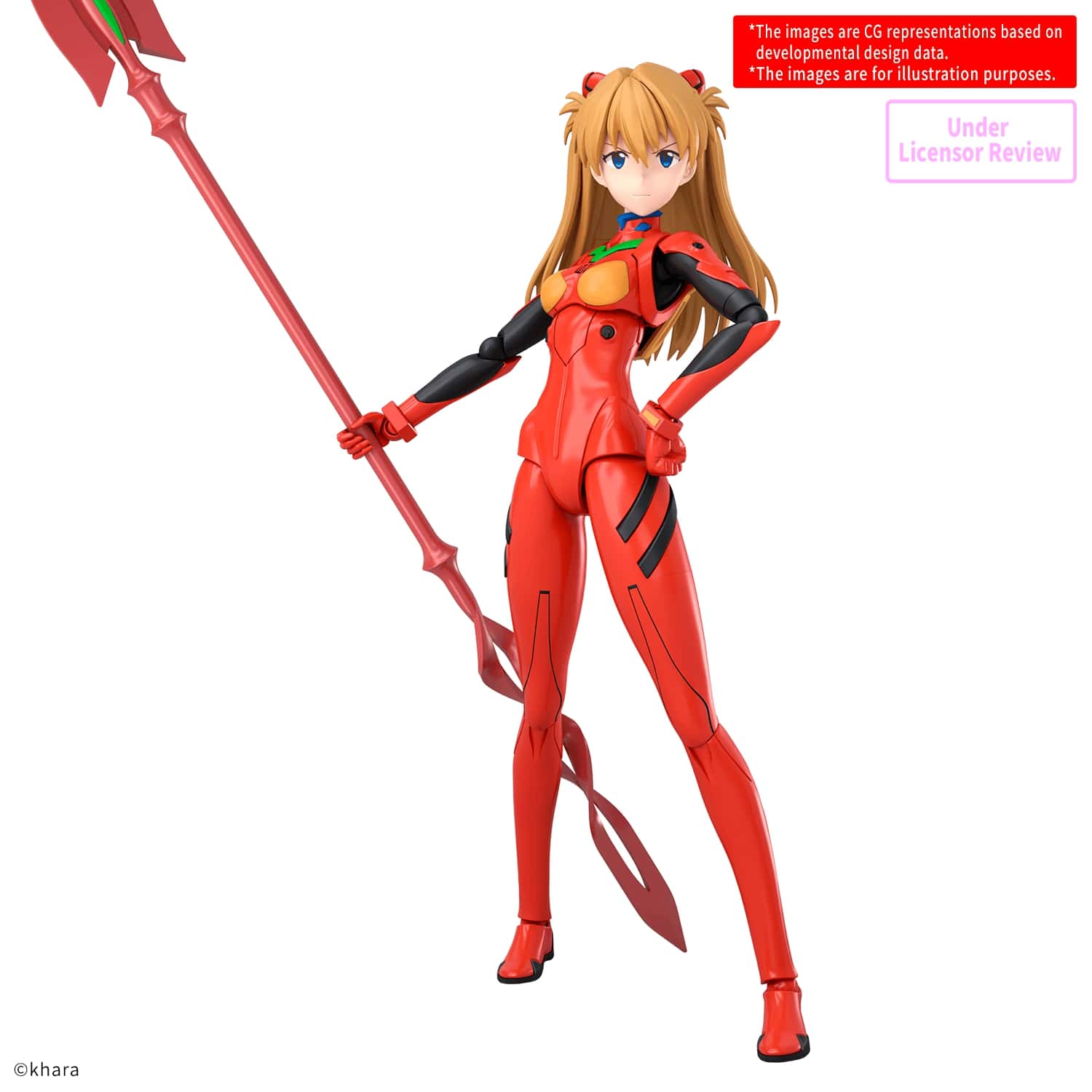 BANDAI 30MP ASUKA SHIKINAMI LANGLEY (PLUG SUIT Ver.)