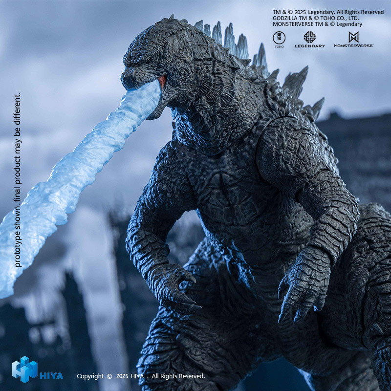 HIYA TOYS Scale 7 Inch Godzilla 2014 Godzilla Translucent Ver.