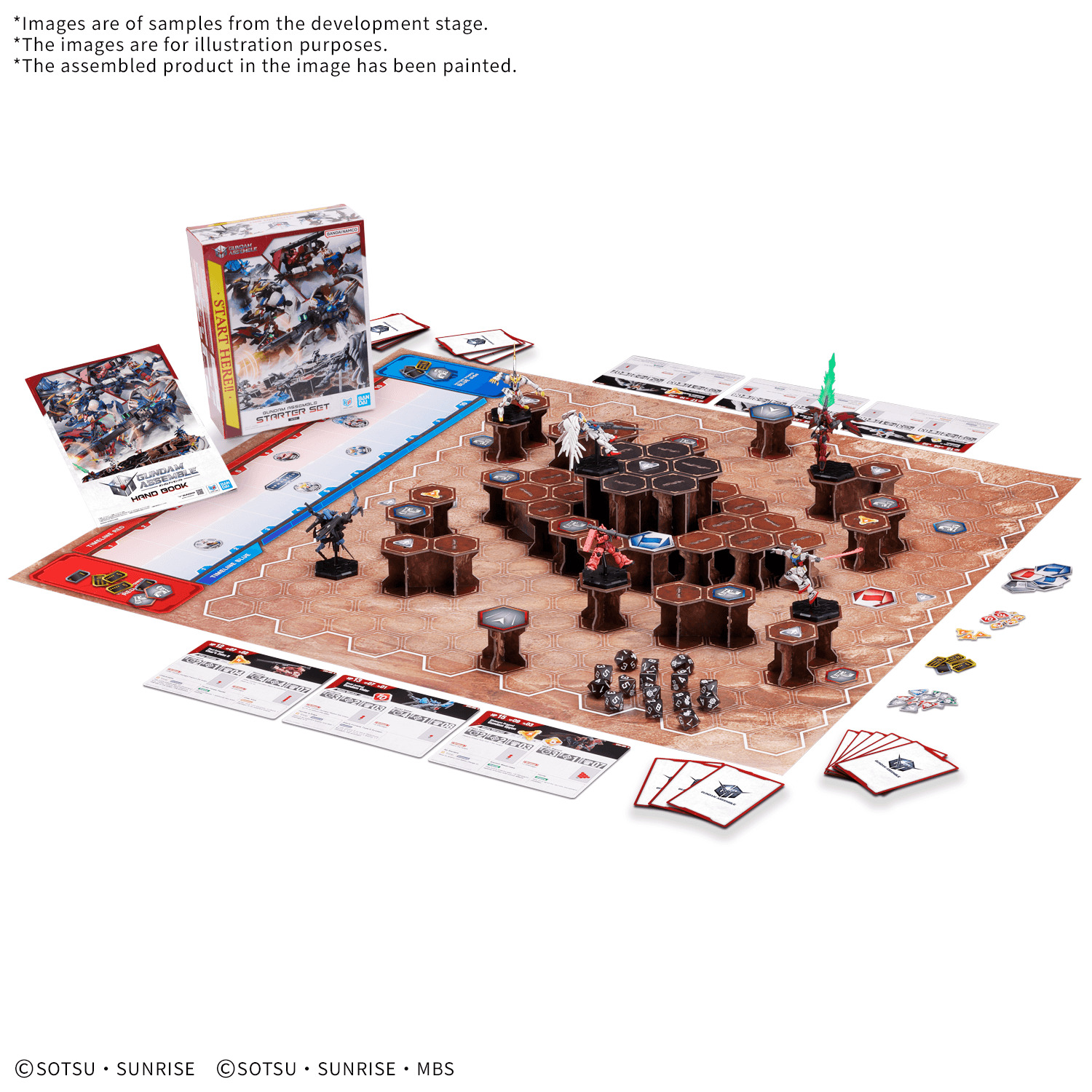 BANDAI HOBBY GUNDAM ASSEMBLE STARTER SET 01 [ST01]