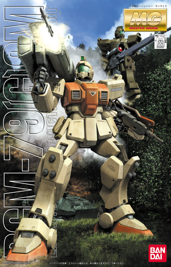 BANDAI Hobby MG 1/100 RGM-79[G] GM Ground Type "Gundam 08th MS Team" Kit de modélisation