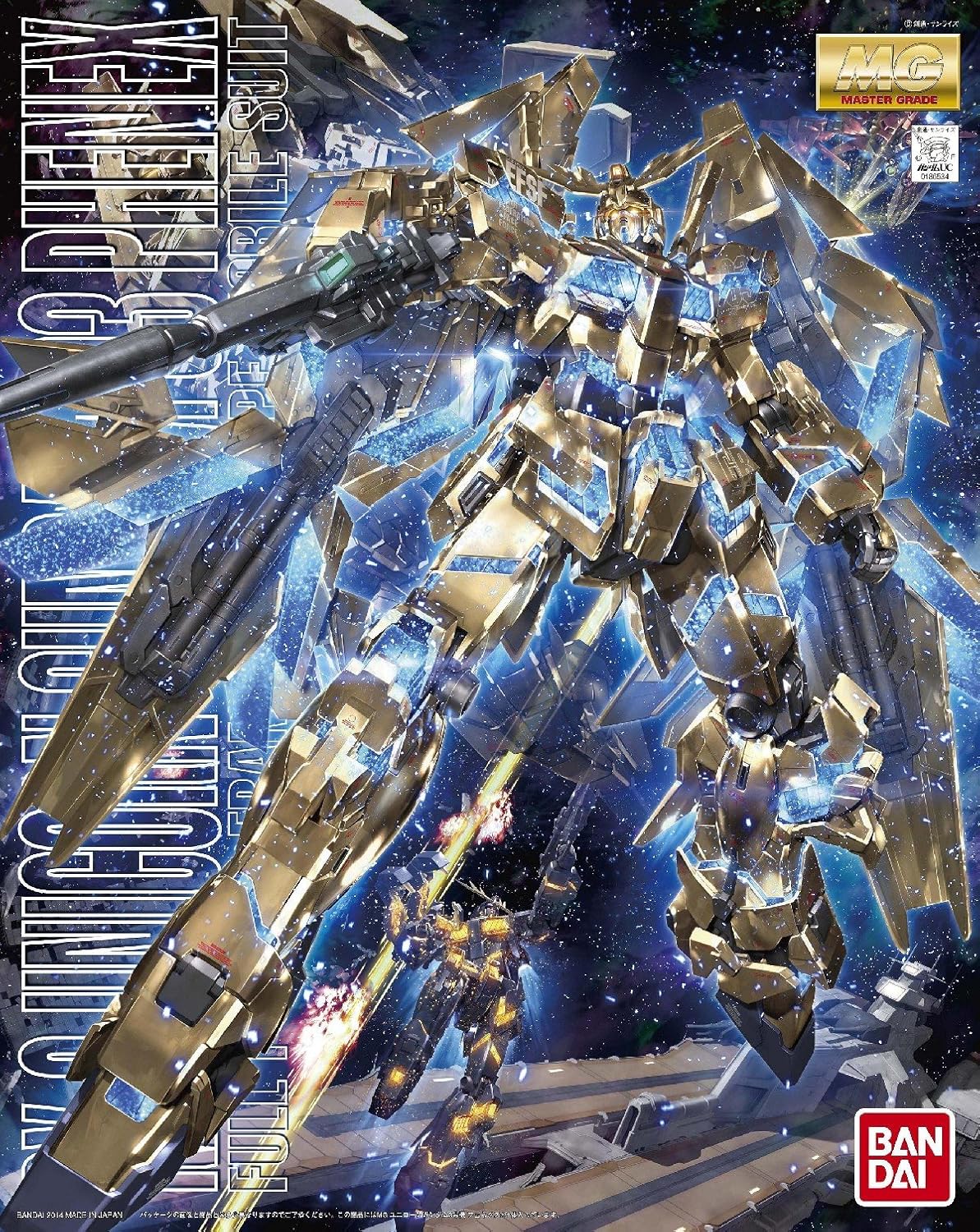 BANDAI Hobby MG 1/100 Unicorn Gundam 03 Phenex 'Gundam UC' Kit de modélisation