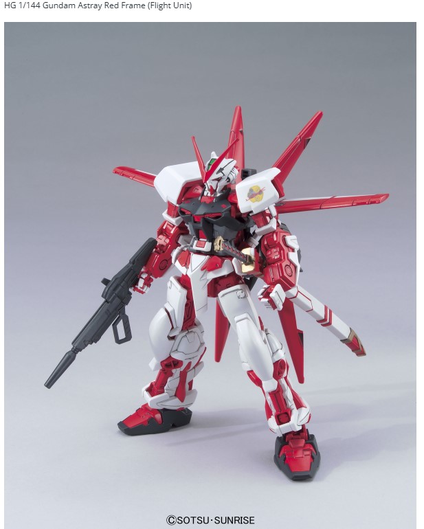 BANDAI Hobby HG 1/144 Gundam Astray Red Frame (Flight Unit)
