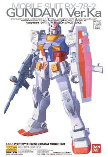 BANDAI HOBBY MG 1/100 RX-78-2 Gundam Ver. Ka