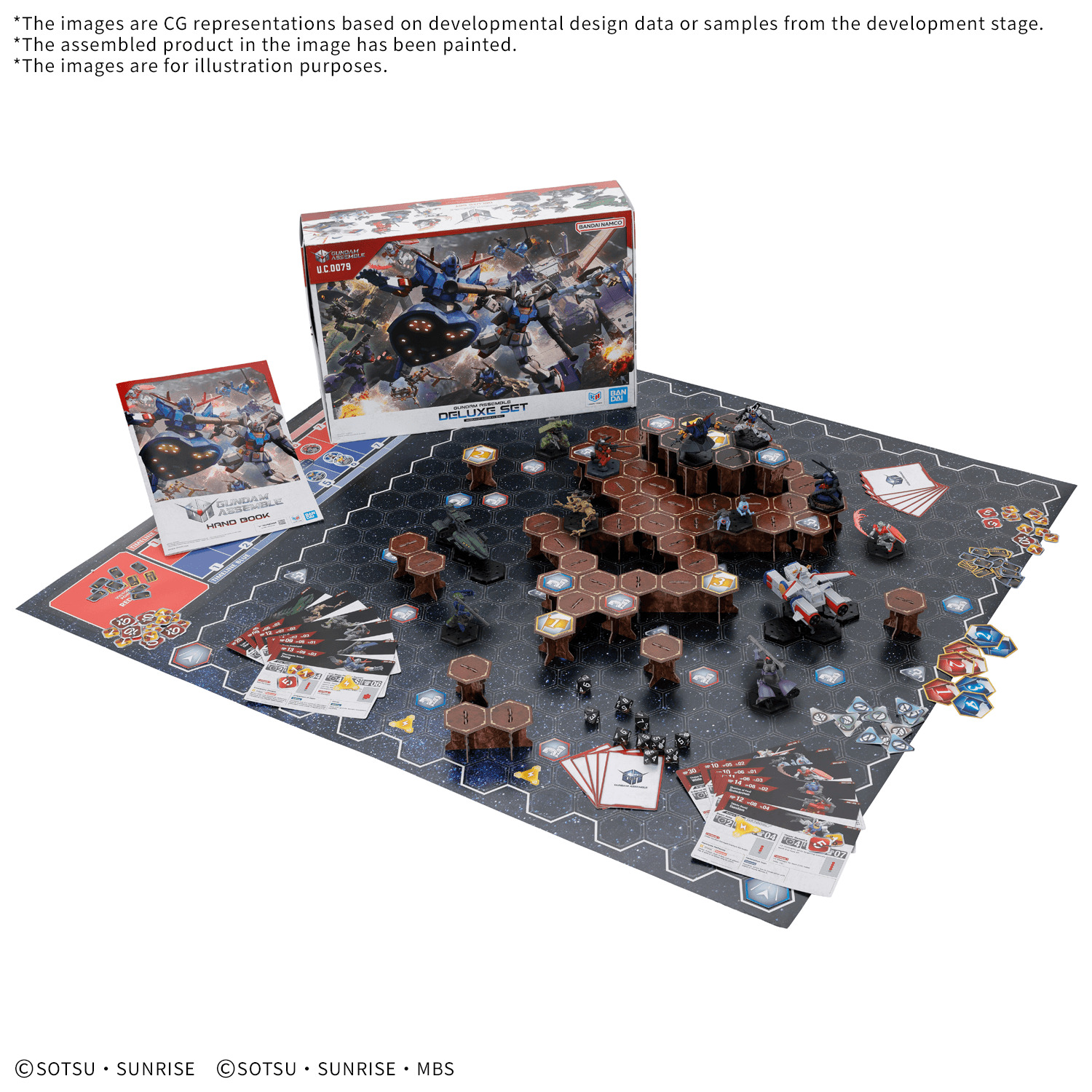 BANDAI HOBBY GUNDAM ASSEMBLE DELUXE SET 01 [DX01]