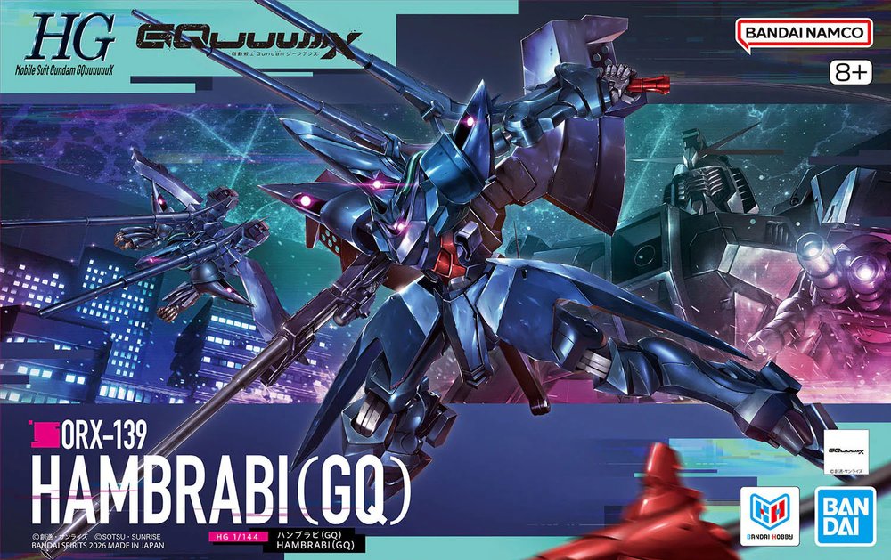 BANDAI HOBBY HG 1/144 HAMBRABI (GQ)
